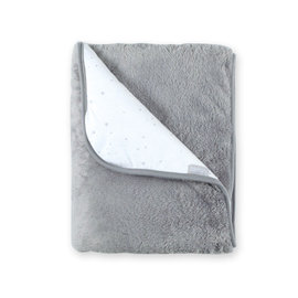 Blanket Pady jersey + softy 75x100cm STARY Medium grey