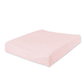 Housse coussin Quilted jersey 60x85cm BEMINI Rose doux