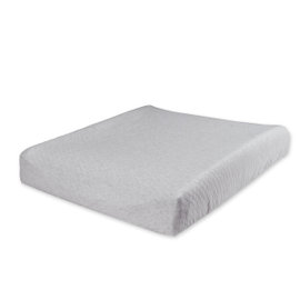Changing mat cover Quilted jersey 60x85cm BEMINI Grey marled